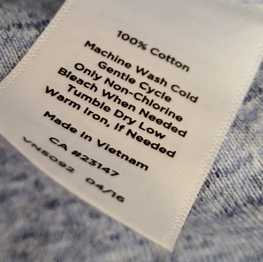 Talbots Heathered Blue Long Sleeve Shawl Collar Open Sweater Cardigan Medium - Picture 3 of 8